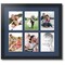 ArtToFrames Collage Photo Picture Frame with 6 - 5x7 inch Openings, Framed in Black with Over 62 Mat Color Options and Plexi Glass (CSM-3926-2041)